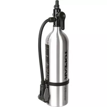 Topeak Tubi Booster X совместим с бескамерными шинами серебряный