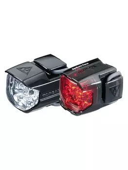 TOPEAK White Light Lace Red Light Lace Combo &