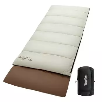 Topfinel Guest Sleeping All Storage Pack Camping Sleeping in Disaster Prevention Futon Comfort Temperature Sleeping, Summer/Winter, Futon, кремовый
