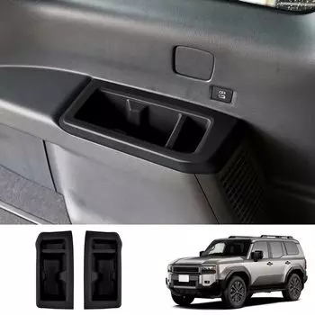 TopGTzolun Совместимо с новым Land Cruiser 250 LC250 Land Cruiser 250 Эксклюзивный держатель для напитков Держатель для хранения Организуйте и организуйте Предотвращение загрязнения чёрный