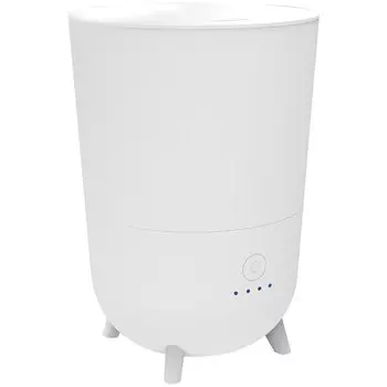 Topland Ultrasonic Water Supply from Compatible with Aroma 8 Hour Automatic Off 1L Tank 4 Levels of Humidification Volume White Humidifier, Type,