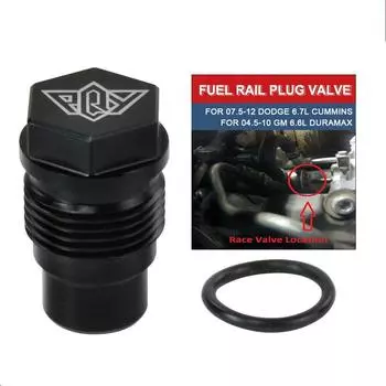 Топливная пробка рейки для 04-10 Chevy 6.6L Duramax 07-12 Dodge 6.7L Cummins Diesel