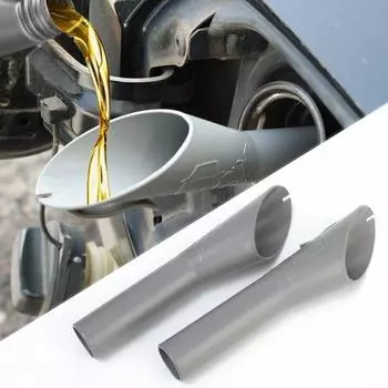 Топливная воронка, универсальное аварийное смазочное оборудование, универсальный конусный бункер для дизельных автомобилей Ford 1833948 1782177 2050651 8U5A17B068BB серый