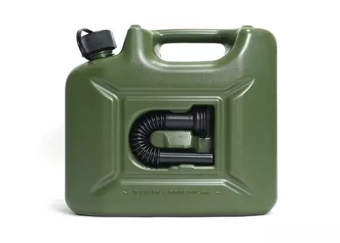 Топливный бак Hunersdorff оригинальный продукт Поли топливный бак Campro 10 л водяной бак топливный белый бензиновый керосиновый бак канистра лагерь [надежность гарантирована] оливковый