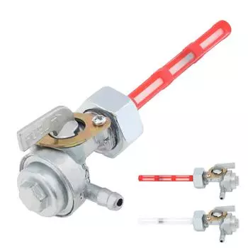 Топливный кран для мотоцикла M16x1,5, переключатель топлива для мотоцикла, аксессуары для мотоциклов, детали для HONDA-CB550F/CB750F красный