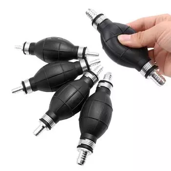 Топливный насос для всех видов топлива, длина используемой линии, ручная лампа для праймера 6 мм, 8 мм, 10 мм, 12 мм, резиновый алюминиевый ручной топливный насос для автомобиля, лодки, подвесного двигателя 8mm