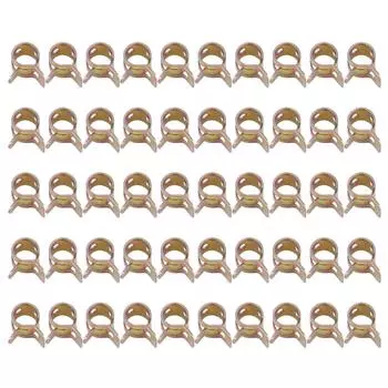 Топливный пружинный зажим для шланга из силиконовой резины, надежный высококачественный 6-миллиметровый силиконовый вакуумный шланг, шланг, труба, отлично CHINA