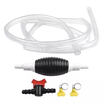 Топливный ручной насос, ПВХ-трубка, 2 м, универсальная газовая арматура