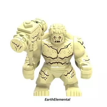TopLovely Earth Element Minifigures Building Blocks Superhero Series Assembled Toys For Children Gifts #654