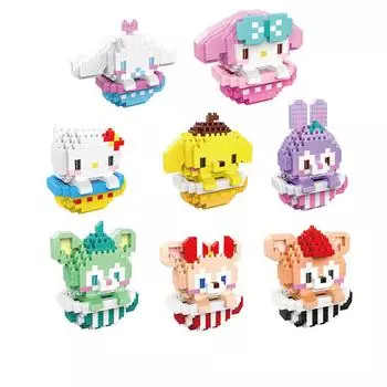 TopLovely Mini Building Blocks HC Magic Cartoon Animation Series Образовательные фигурки Игрушки #1537