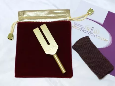 Топовый кристаллический тюнер BIOSONICS 4096 Гц [Золотой] золотой