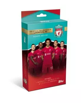 Topps Liverpool Официальный комплект команды Liverpool Официальный комплект команды 2021/22