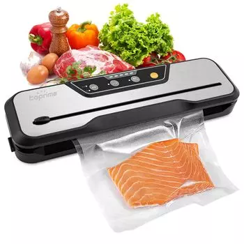 Toprime вакуумная упаковка пищевой запайщик вакуумная упаковка вакуумный пакет для вакуумной упаковки пищевых продуктов для дома и бизнеса влажный и сухой жар легко чернеть