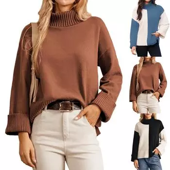 Топы для женщин, нарядные повседневные рубашки с длинным рукавом, футболки, топ XS коричневый