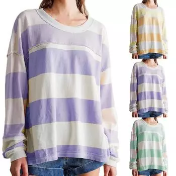 Топы для женщин, нарядные повседневные рубашки с длинным рукавом, футболки, топ S зелёный