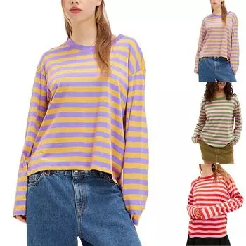 Топы для женщин, нарядные повседневные рубашки с длинным рукавом, футболки, топ S зелёный