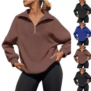 Топы для женщин, пуловеры с длинными рукавами, повседневные рубашки, топ S синий