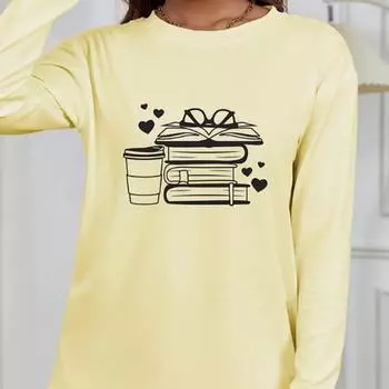 Топы для женщин с черно-белым принтом в виде линий, круглым вырезом и длинным рукавом, футболка, осенний повседневный тонкий пуловер, женский топ с длинным рукавом XS розовый