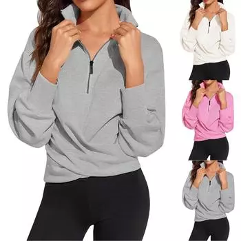 Топы для женщин с длинным рукавом, свитер, повседневные рубашки, топ S