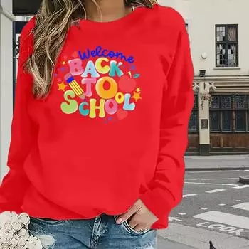 Топы для женщин с принтом милого кота в виде круглого выреза и длинным рукавом, футболка на осень, повседневный тонкий женский топ с длинным рукавом XS розовый