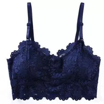 Топы-трубы, женские сексуальные топы на бретельках с подкладкой на груди, женское кружевное нижнее белье для фитнеса one size чёрный