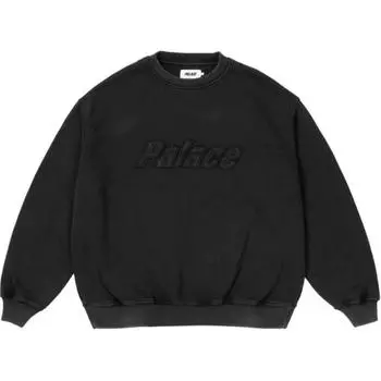 Топы унисекс Palace Triple Stitch Crew Pigment Black P27CS012 XL