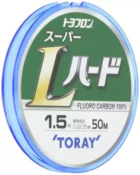 TORAY Line Toyoflon Super L Hard 50m Нет. 1,5