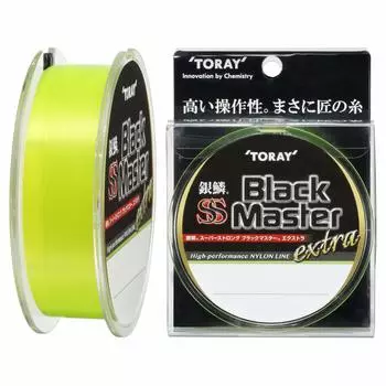 TORAY Nylon Line Ginrin Super Strong Black Master Extra 150m 3 Lime Green No.