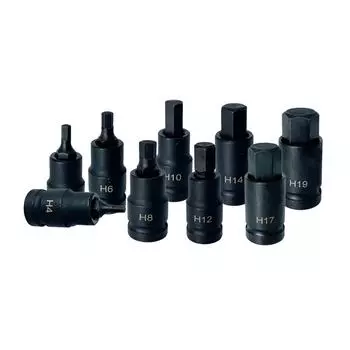 Торцевые ключи 1/2 1/2, ударный ключ, переходник для торцевых ключей