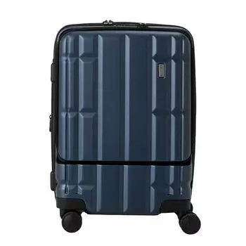 TORERU S Размер Передние открытые ролики сменные 36 л 53 см чемодан для переноски [Tieral] Ручная кладь 3,6 кг (военно-морской флот)