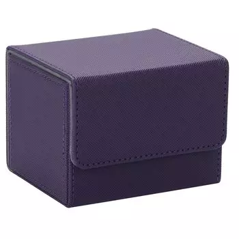Торговая карта Heaven store 140 Торговая карта Чехол для колоды Чехол для карт Кожаный держатель для карт Чехол для карт Горизонтальный чехол для колоды Фиолетовый [Карты в банках] фиолетовый