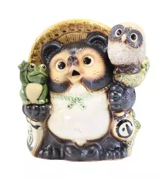 Тори Посуда Сигараки Манганджишу Тануки Но. 8.5 СА30-10