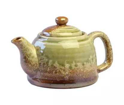 Tori Shosaemon Pot tea Shigaraki Ware (with strainer) W916-13