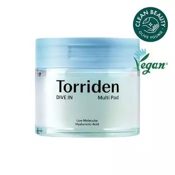 Toriden Dive-in Низкомолекулярная гиалуроновая кислота Multi-Pad 80 листов