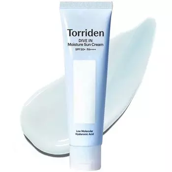 Toriden Watery Moisture Sun Cream 60 мл Солнцезащитный крем для загара [TORRIDEN] Dive-in / / / SPF50+ PA++++ [Официальный/подлинный продукт]