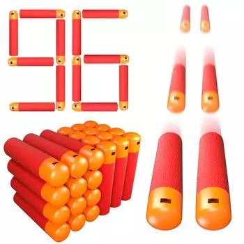 TORMEN Mega Darts Игрушечная пуля Дротик Стрела Губчатая пуля Подлинная повторяющаяся стрела Совместимость с Elite Совместимость с Nerf Mega Blaster Мягкая пуля