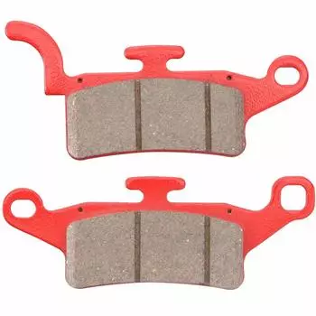 Тормозная колодка мотоцикла Daytona красная металлическая Axis Street Front 99851 резьба 93 (Полу-площадка) (12-17) и т.д. Нет.