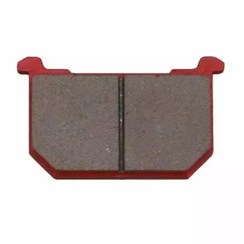 Тормозная колодка мотоцикла Daytona красная металлическая Z1000R Lawson задняя 79864 резьба (Полу-площадка) Z1000J1/J2/J3(81-83) копия(82-83) КЗ750Р1(82) красный