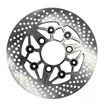 Тормозные диски 220 мм утолщенные металлические велосипедные роторы для торможения велосипедный дисковый тормоз ротор электрический скутер дисковый тормоз для гор