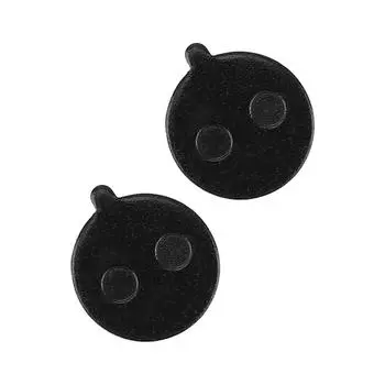 Тормозные колодки 24x21x4mm Черные тормозные колодки Горные велосипеды 2pcs