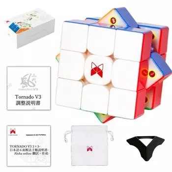 Tornado V3 M Pioneer UV Coated Pioneer UV Coated руководство по настройке японская версия руководство по процедуре решения подставка 3 x 3 куб дизайн магнит Tornado