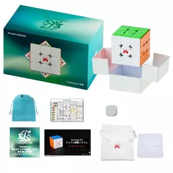 Tornado V4 M Pioneer UV версия Tornado V4 Pioneer UV версия Японское руководство Японское видео Куб 3x3 Японский стратегический чехол Куб 3x3 с магнитом для