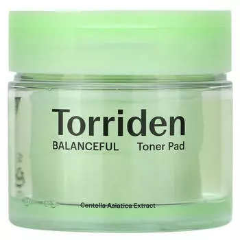 Torriden, Balanceful Cica Toner Pads, 60 sheets, 6.08 fl oz (180 ml)