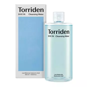 Torriden Cleansing Water 400 мл Dive-In [Официальный/Оригинальный Продукт]