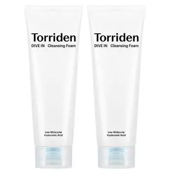 [Torriden] DIVE-IN Очищающая пенка с низкомолекулярной гиалуроновой кислотой 150+150мл