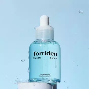 [Torriden] DIVE IN Сыворотка 50 мл / Эссенция для ухода за лицом | Корейский косметический уход за кожей / Увлажнение / Успокаивающий