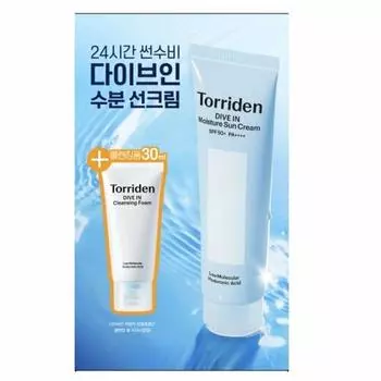 Torriden Dive In Watery Moisture Sun Cream Special Set (+Cleansing Foam 30mL)