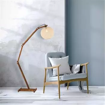 Торшер Nisa Luce Wooden C – Орех