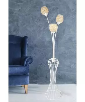 Торшер Velas 3rd White Honey Glass