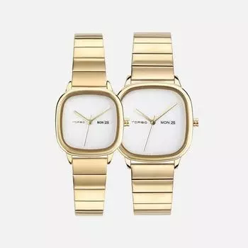 [TORSO]Официальные металлические часы серии Square Headquarters TQ34 (Выберите 1 цвет)